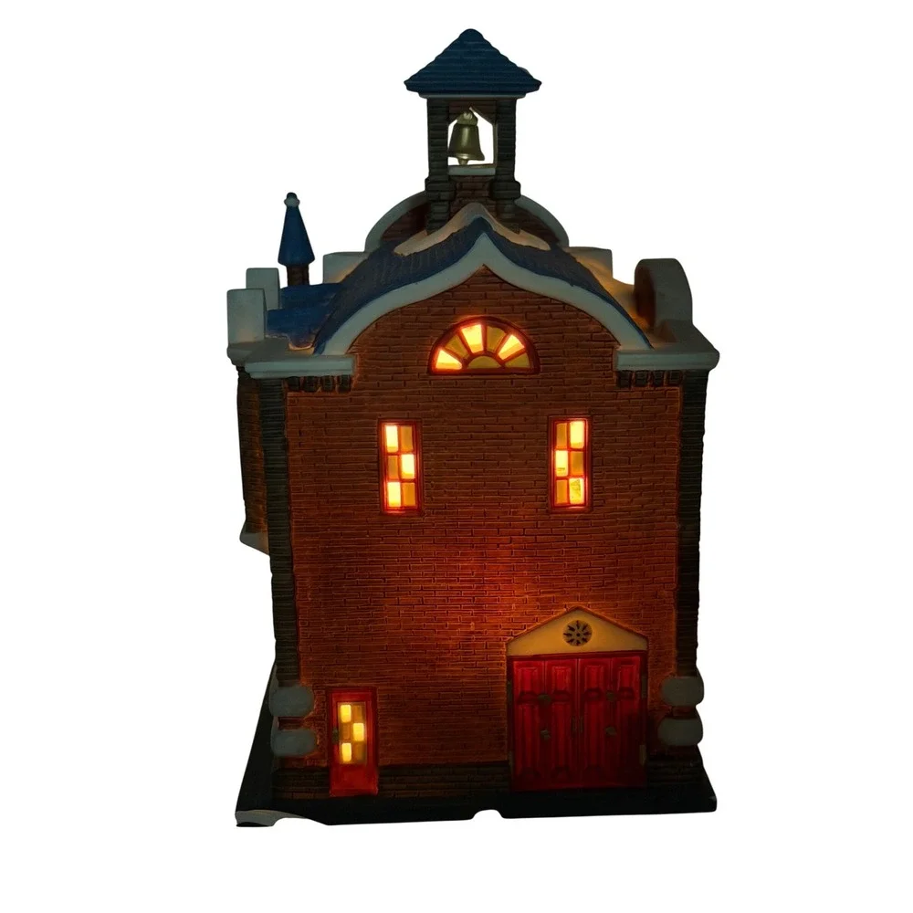 Dept 56 Christmas in the City 42nd St Fire‎ Company 56.58914 Light House Retired